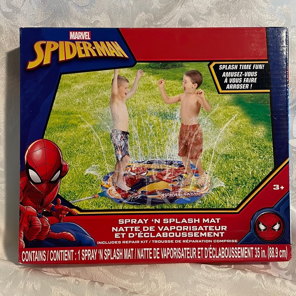NIB spiderman splash mat
